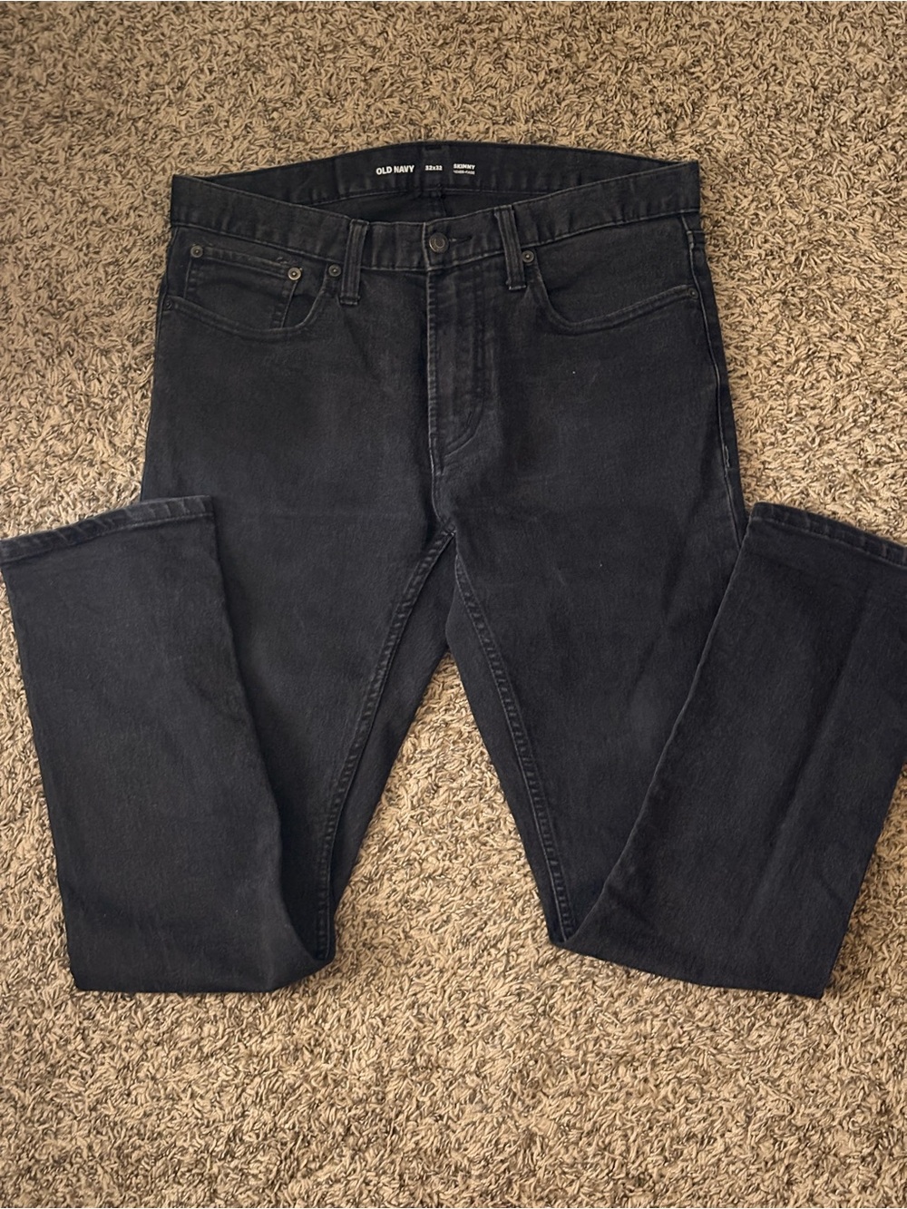Old Navy Men’s Black Skinny Jeans